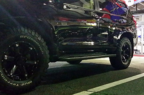 ランクルプラドサイドステップまわり写真NO4