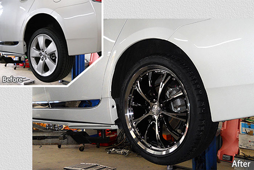 アルミ：クリフクライム　18インチ　ドレスアップ