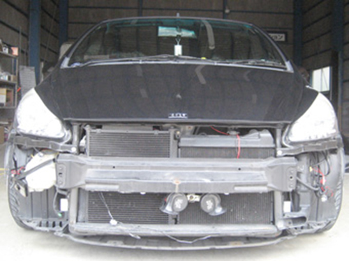 エアロ取り付け作業